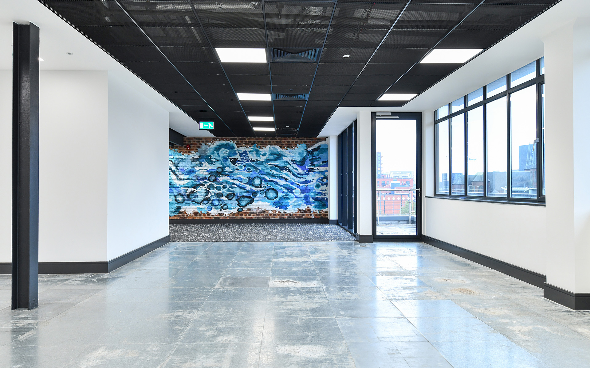 View of office space